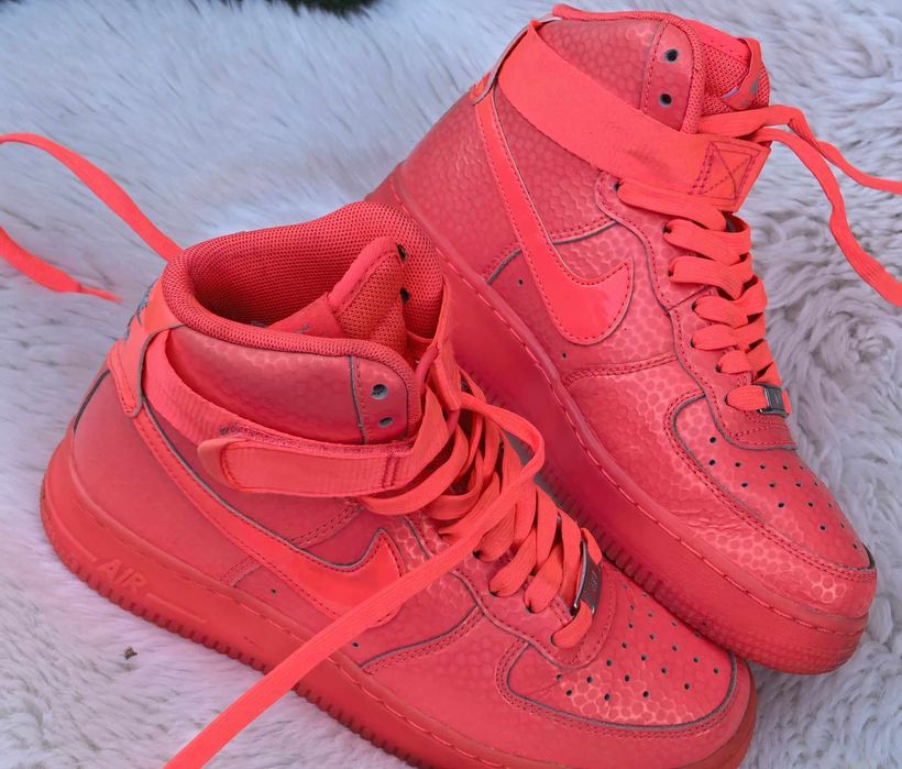 Nike Air Force 1 Hight Hot lava оригинални дамски сникърси 37.5