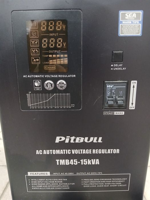стабилизатор, pit bull,15kVa
