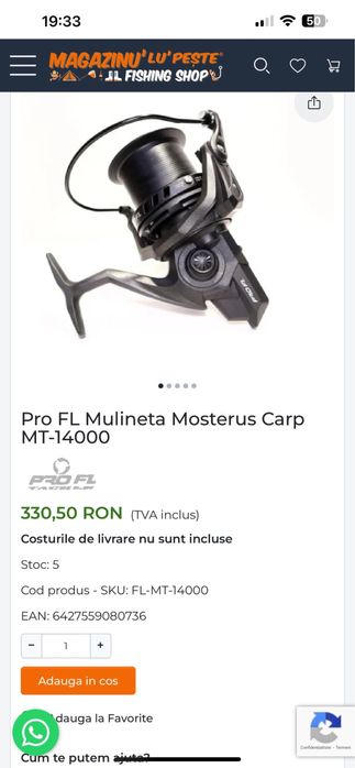 Vand 3 mulinete si 3 lansete