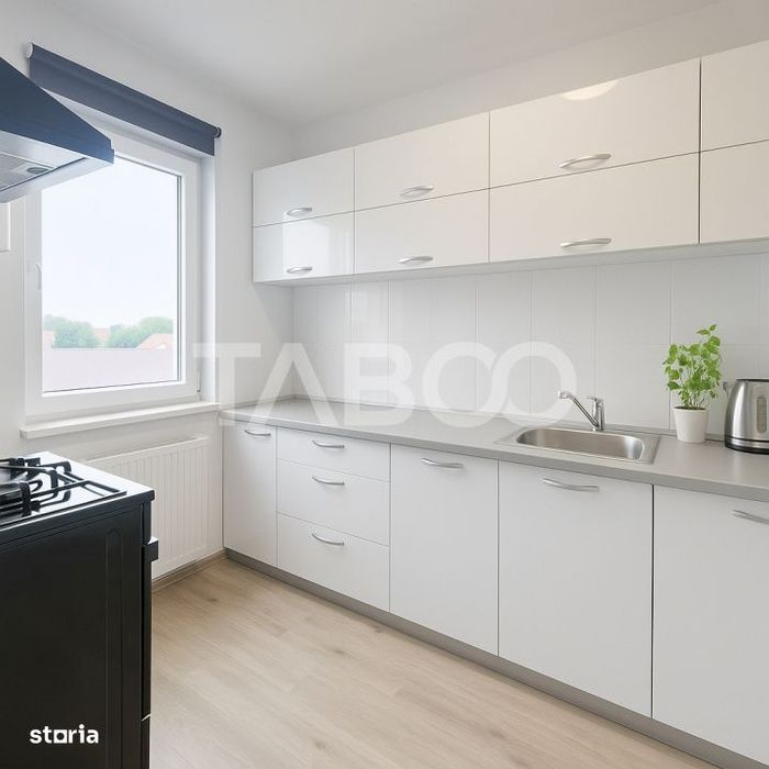 Apartament de inchiriat 3 camere City Residence etaj 3 cu lift