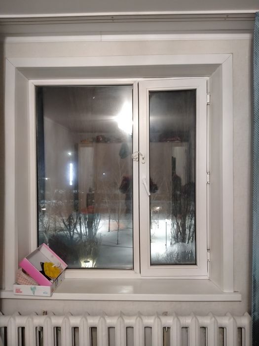 Пластиковые окна и дверь