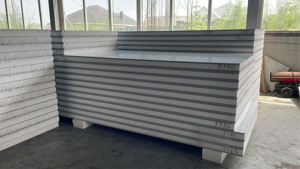 Производство сэндвич панели!