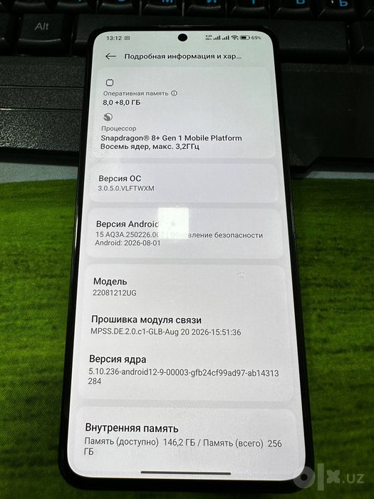 Xiaomi 12t pro 256gb