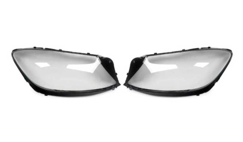 Капаци фарове Mercedes W223 S350 (20-22) Glass амг крушки LED ново