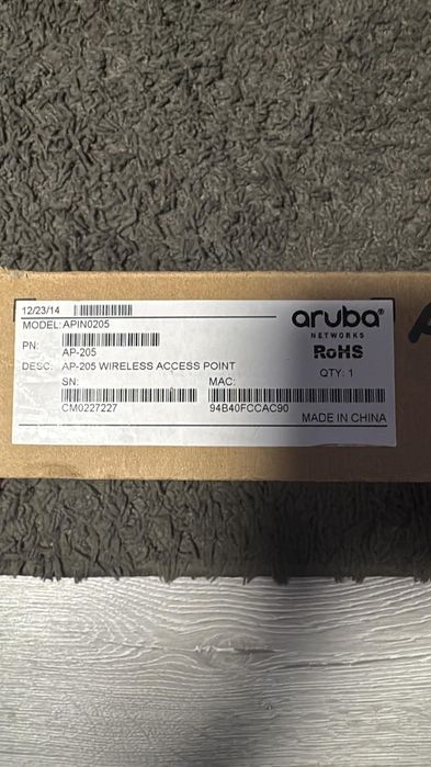 Vand 5 Access Point-uri Aruba - echipamente profesionale WI-FI