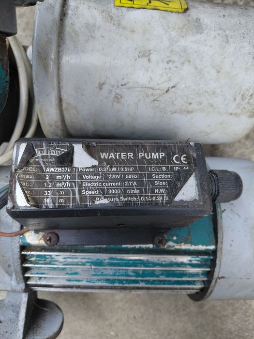 Pompă apă la 220 v