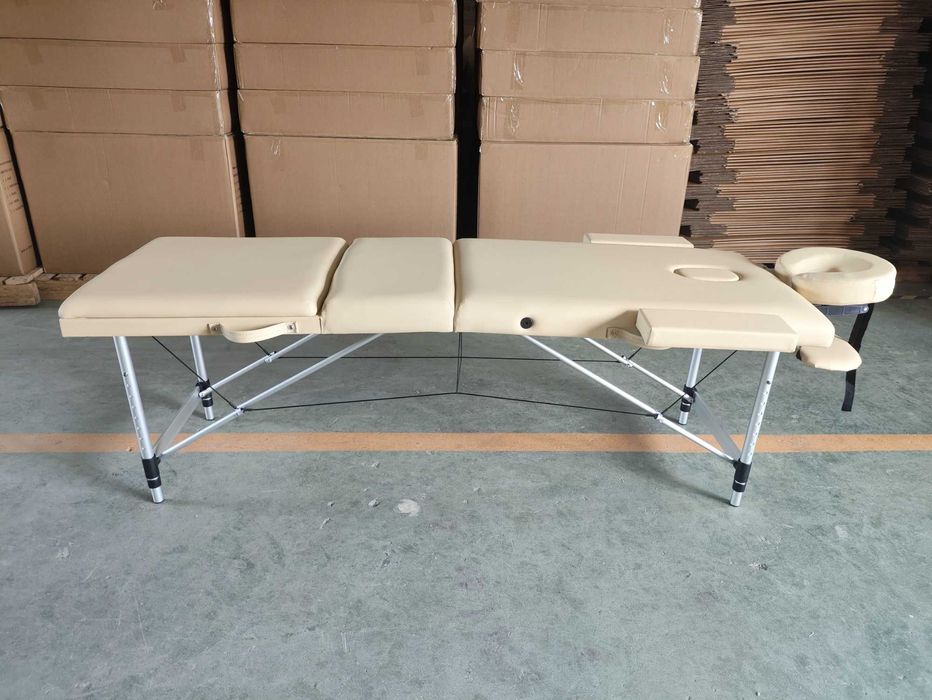 Mese de masaj, NOI, aluminiu, 3 sectiuni, diverse culori