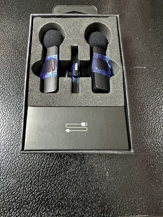 Беспроводной петличный микрофон для смартфонов с Lightning и Type-C