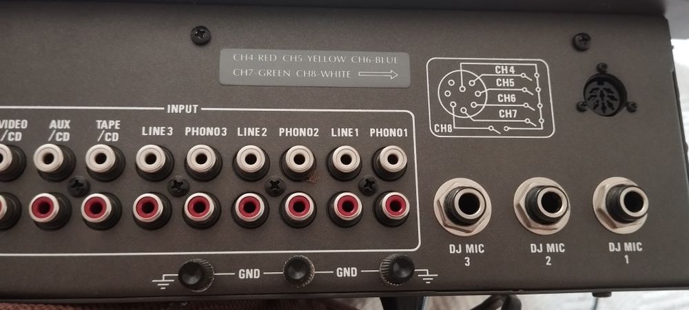 Mixer Monacor MPX 8200