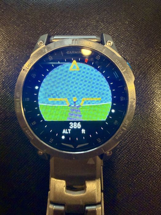 Ceas Garmin D2 Mach 1 Aviator titaniu