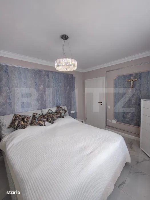 Apartament lux, 3 camere, 71 mp, parcare, etaj intermediar, zona Vivo