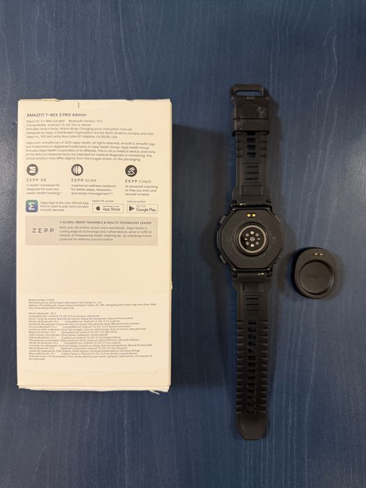 Ceas smartwatch Amazfit T Rex 3 Pro Black 44mm Garmin /  Huawei