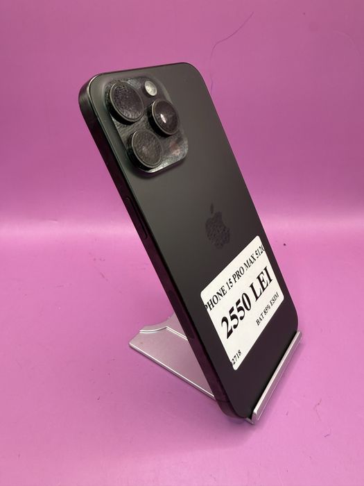 Iphone 15 Pro Max 256gb e sim •Matei Amanet Crangasi•2718