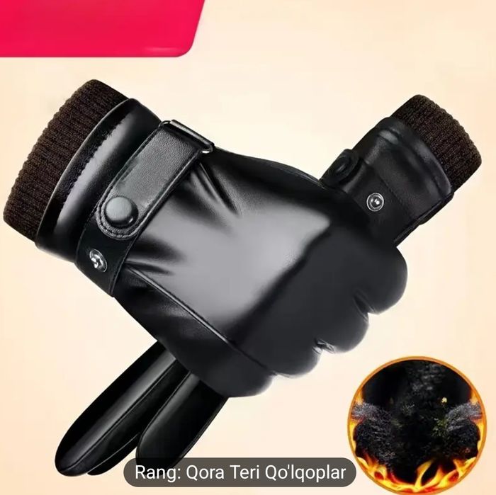 Eco kojadan ishlangan sovuq kunlarda issiq perchatki