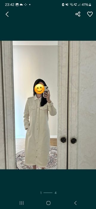 Джинсовка платье