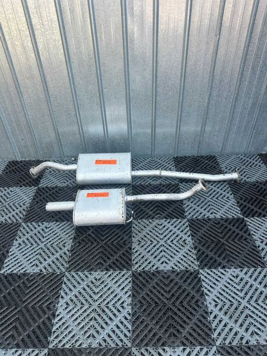 Глушитель бочка на Ниссан Эльгранд Е50 QD32 VG33 VQ35 из Японии.