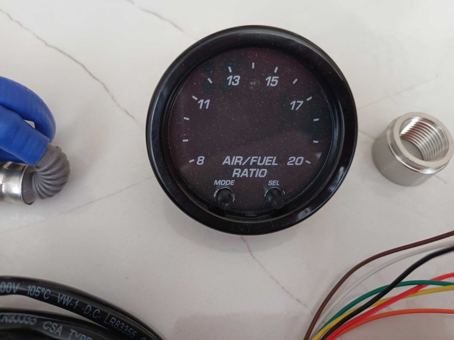 Ламбда сонда за смеси широколентова, AFR, Air Fuel Ratio, НОВА, показващ уред, ланда сонда