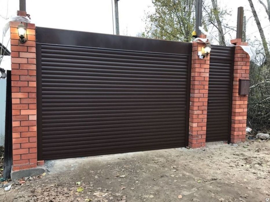 Ролл ворота на въезд