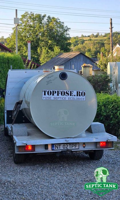 Fosa Septica Ecologica 2600L cu 3 Camere - ACTE si GARANTIE 20 Ani!