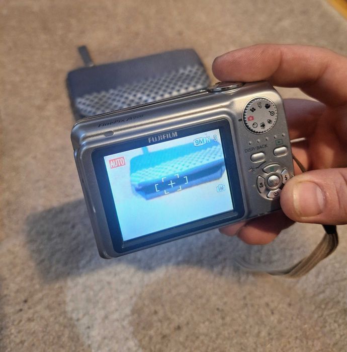 Camera Aparat foto video digital Fujifilm FinePix A900 data ora itp