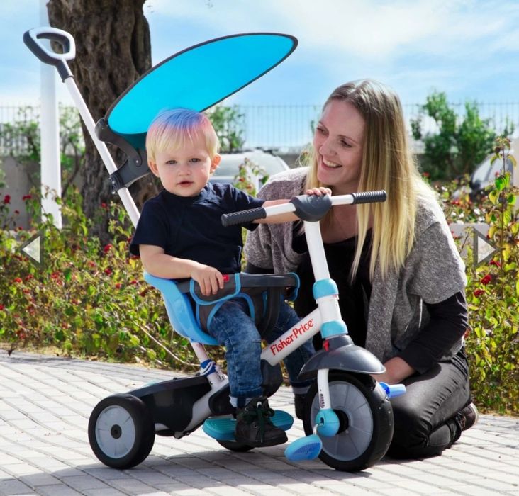 Триколка Fisher Price 3 in 1  smarTrike Charm Plus  синя