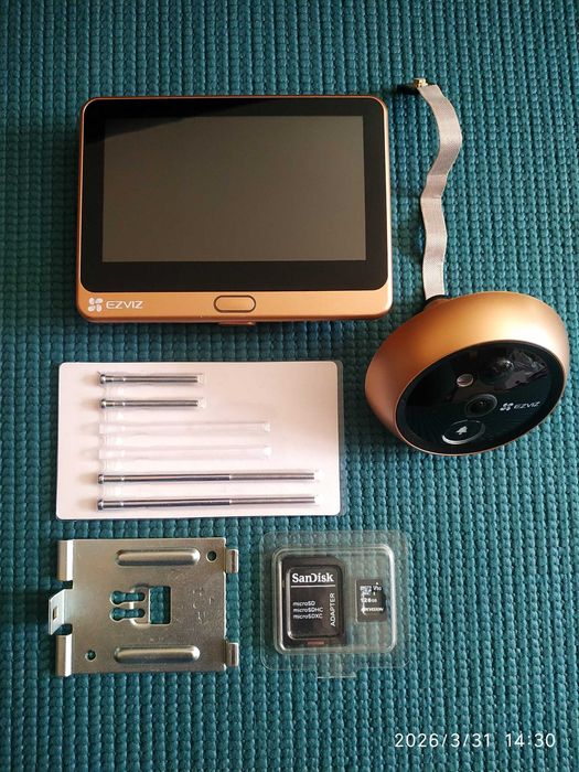 видеоглазок езвиз ezviz DP2C Gold