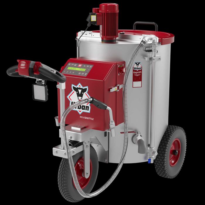 Молочное такси для телят,  сут тарқатадиган такси, milkshuttle Urban