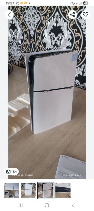 PS5 slim ideal o'yinlari bor 2 original djoystik bor karobka dakumenti