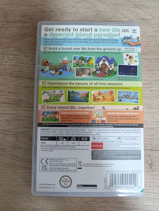 Animal Crossing- Nintendo switch