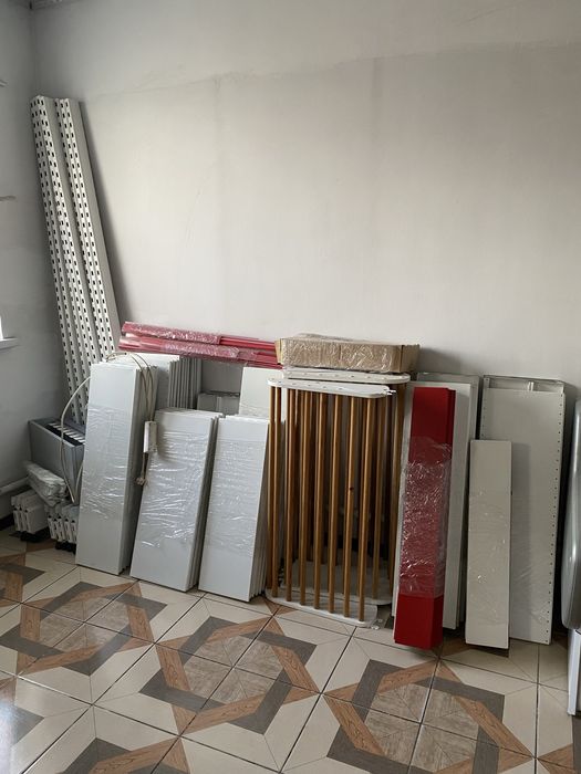 Угловой стеллаж 5м