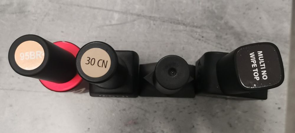 Топ лак Multi и три цвята гел лак