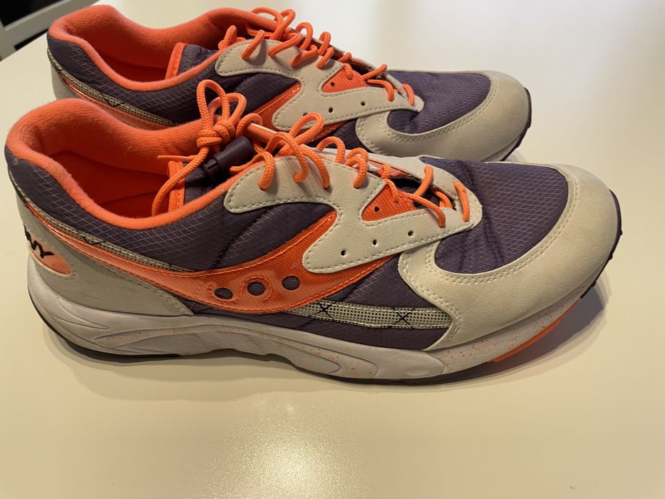 Saucony Men Aya Purple Orange