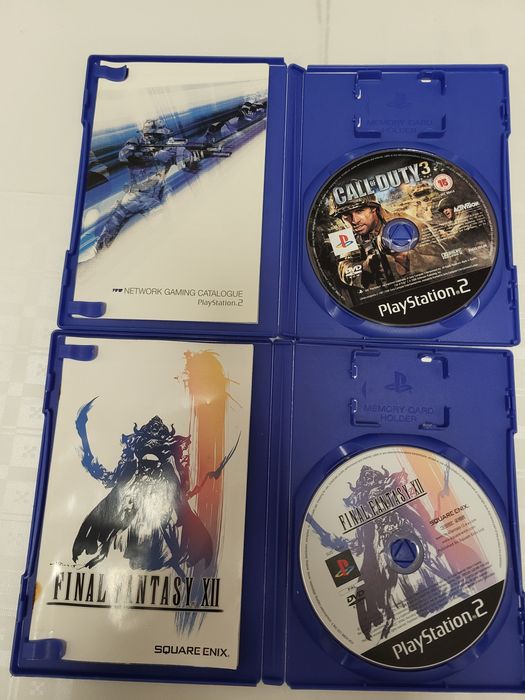 Final fantasy  Call of duty ps 2.