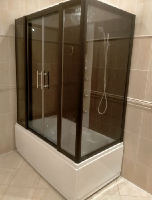 Сборка, установка душевые кабины, душевые перегородки