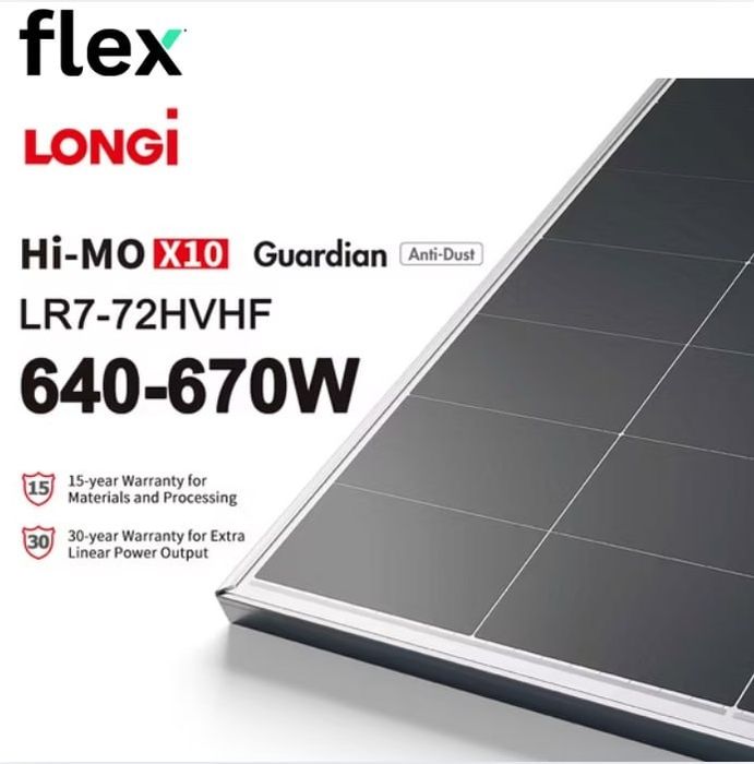 Longi HI-MO x10 anti-dust