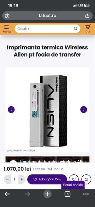 Se vinde masina de tatuat Cheyenne Hawk Thunder Black + Accesorii