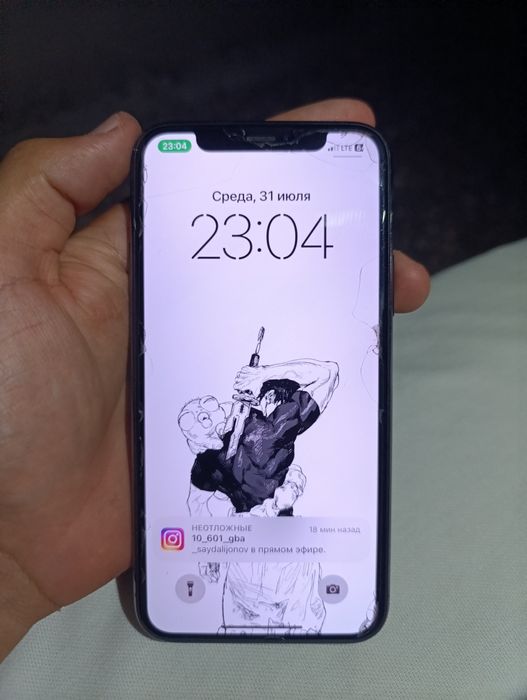 Iphone 11 про очилмаган 1 кол, 64 тали ёмкасть 79 коробка документ бор