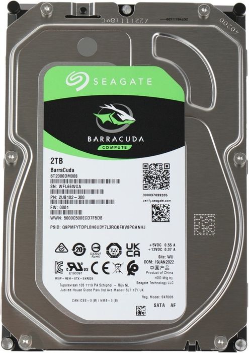 Seagete barracuda 2tb