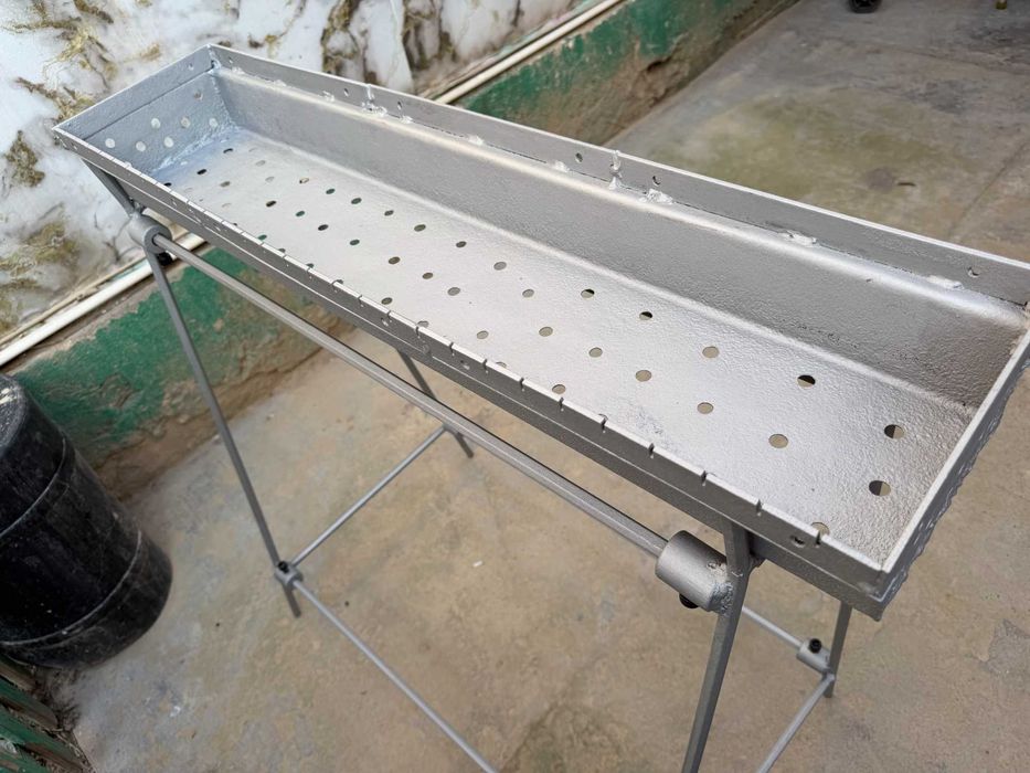 Мангал с шампурами