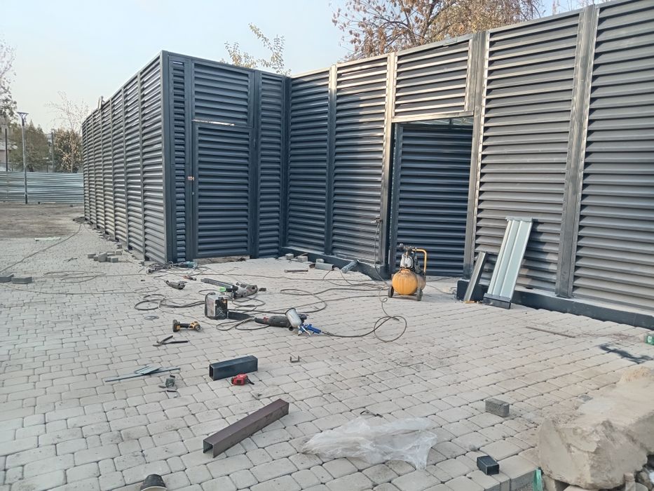 Жалюзи забор ограждения