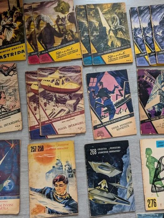 Colecție CPSF - Colecția povestiri stiintifico fantastice