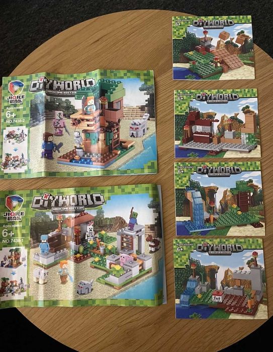 MY WORLD Конструктори, подобни на LEGO