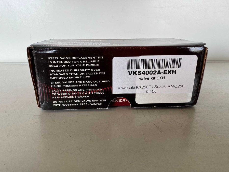 Wossner клапани с пружини Kawasaki KX250F Suzuki RM-Z 250  2004 - 2008