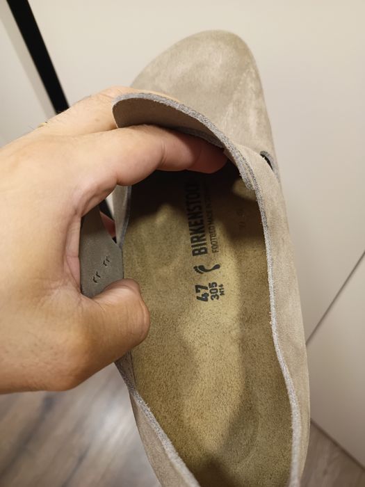 Birkenstock London suede mărimea 47