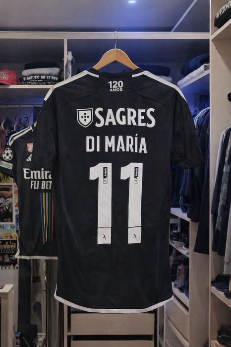 Echipament fotbal Adidas Benfica 12-13 ani, tricou și pantaloni