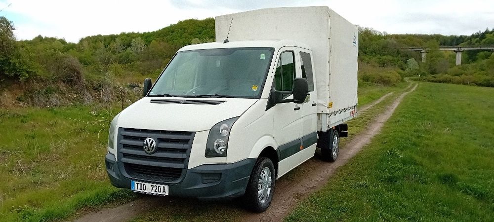 Volkswagen Crafter Doka 2.5Tdi 7locuri EURO 5/ adus recent Germania