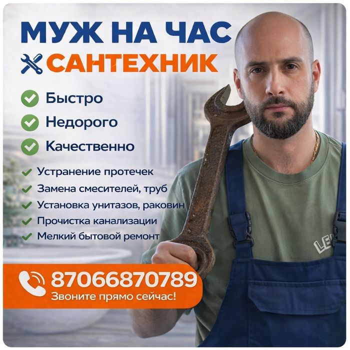 Сантехник, Муж на час