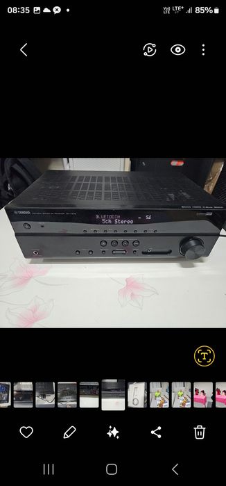 Продаётся рессивер Vamaha рх 378 привезен с японии на 110 вольтha