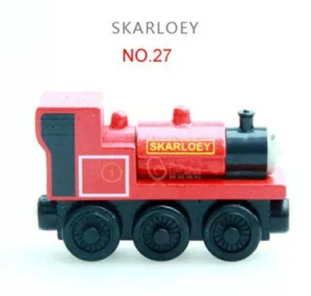 Trenulete din lemn Prietenii lui Thomas