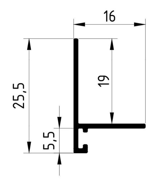 Плинтус 75 м